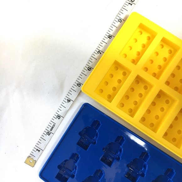 Lego Style Minifig Candy or  Ice Cube Tray Mold Sorbus Silicone NWOT - Picture 11 of 11